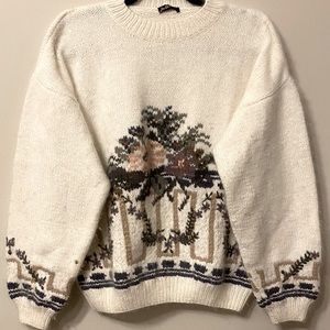 Vintage Buffagni floral Sweater
